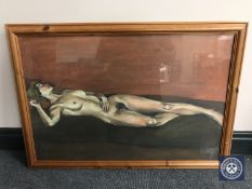 Donald James White : Catriona, watercolour, 76 cm x 50 cm, framed.