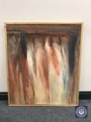 Donald James White : Hauxley, oil on canvas, 83 cm x 96 cm, framed.