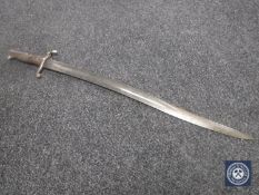 A British Enfield sword bayonet