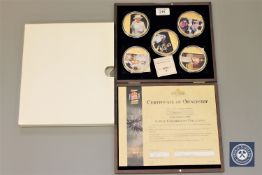 A Windsor Mint Jubilee Celebrations Collection coin set,