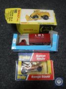 A Dinky Toys 976 Michigan 180-111 tractor dozer with,