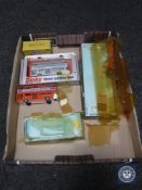 A box of Dinky Toys bell police helicopter,