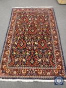 A very fine Kashan rug, Central Iran,