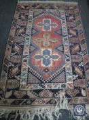 A Caucasian design rug