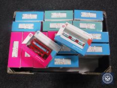 A box of thirty boxed Corgi London 2012 Olympic vehicles