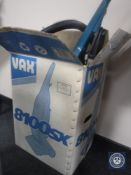 A boxed Vac 8100 SX carpet cleaner