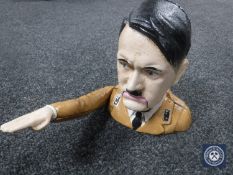 A novelty cast iron Hitler nutcracker