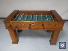 A 20th century table football game