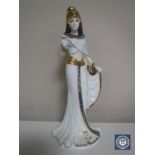 A Coalport limited edition figure, Cleopatra,