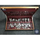 A canteen of Etrite stainless steel cutlery