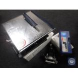 A Firm tile cutter together with a table saw,