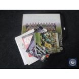 A collection of Newcastle United related items, signed team photograph,