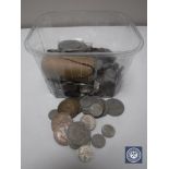 A quantity of coins to include a wrap of Jubilee crowns,