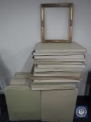 Forty picture frames 16" x 20" in retail boxes.