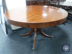 A Victorian mahogany tilt topped breakfast table