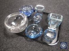 A tray of continental glass,