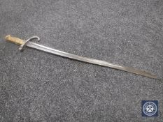 A French Chassepot bayonet