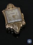 A 9ct gold Rotary wrist watch 8.2g gross.