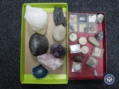 A collection of semi precious stones