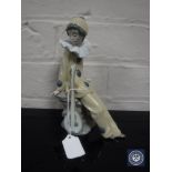 A Nao figure - Musical clown, height 20 cm.