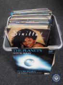 A box of LP's, movie theme tunes, classical etc.