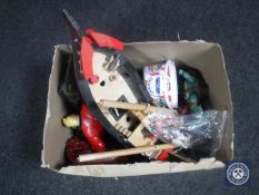 A box of children's toys, Action figure, Early learning ship,