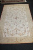 A Laura Ashley Home Malmaison rug, Golden Ivory, in new condition with retail tag £300,