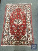 A Persian Sarough rug,