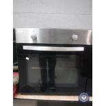 A stainless steel Lamona integrated electric oven