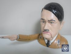 A novelty cast metal nut cracker - Hitler