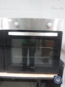A stainless steel Lamona integrated electric oven