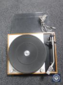 A Thorens turntable