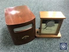 A 20th century mahogany cased galvanometer by H.