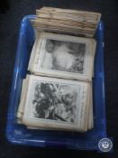A box of WWII War Illustrated issues