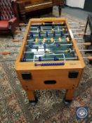A contemporary Harvard table football table,