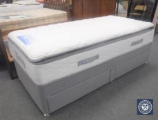 A 3' Sealy Classic Collection storage divan and mattress