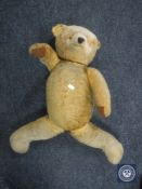A 20th century mohair teddy bear