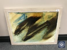 Donald James White : Riptide I, oil on panel, 61 cm x 46 cm, framed.