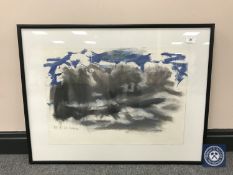 Donald James White : Durness, watercolour, 60 cm x 42 cm, framed.