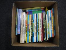 A box containing late 20th century boys and girls annuals,