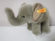 A Steiff elephant,