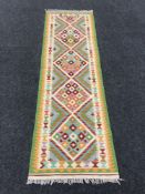 A Choli kelim runner 210 cm x 66 cm