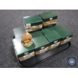 Ten boxed Lilliput Lane Collectors Club figures - Little Bee, Belle Aisle,