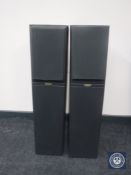 A pair of black cased JPW ML 710 speakers