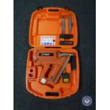 A cased Peslode Impulse Im-350/90 CT nail gun