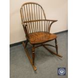 A good quality 19th century style rocking chair,