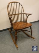 A good quality 19th century style rocking chair,