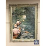 An Artagraph Edition : Two figures on a river