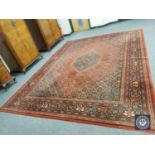 A machine made Eastern carpet,