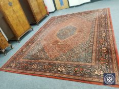 A machine made Eastern carpet,